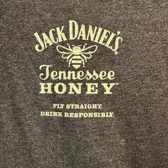 Collectible Jack Daniel's Tennessee Honey Bee Keeper Crop V-Neck Tank Size Med. - Picture 3 of 9